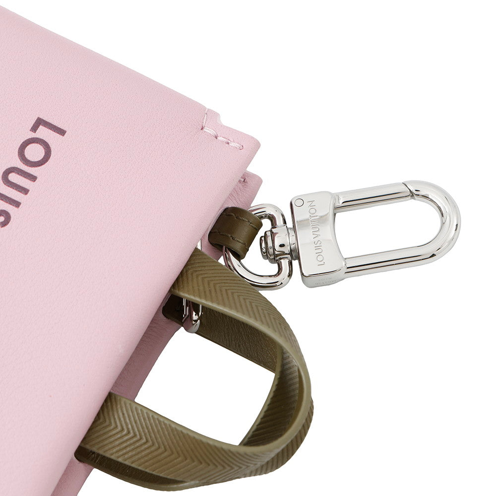 Louis Vuitton Charm・ Shopper PinkM03136 Leather Key Chain