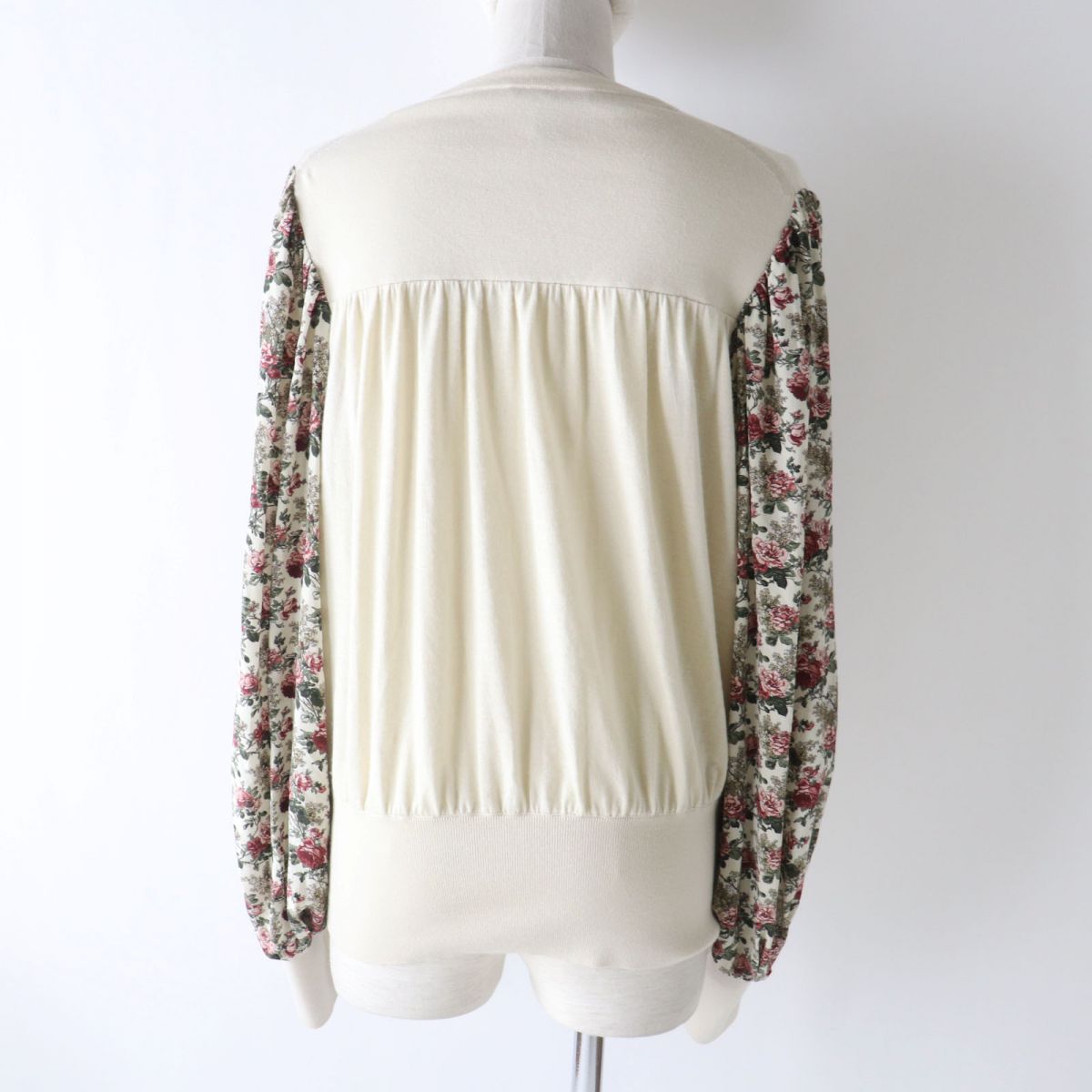 Louis Vuitton knit Part 100 silk Light Nylon Wool Beige Multicolor Handbag