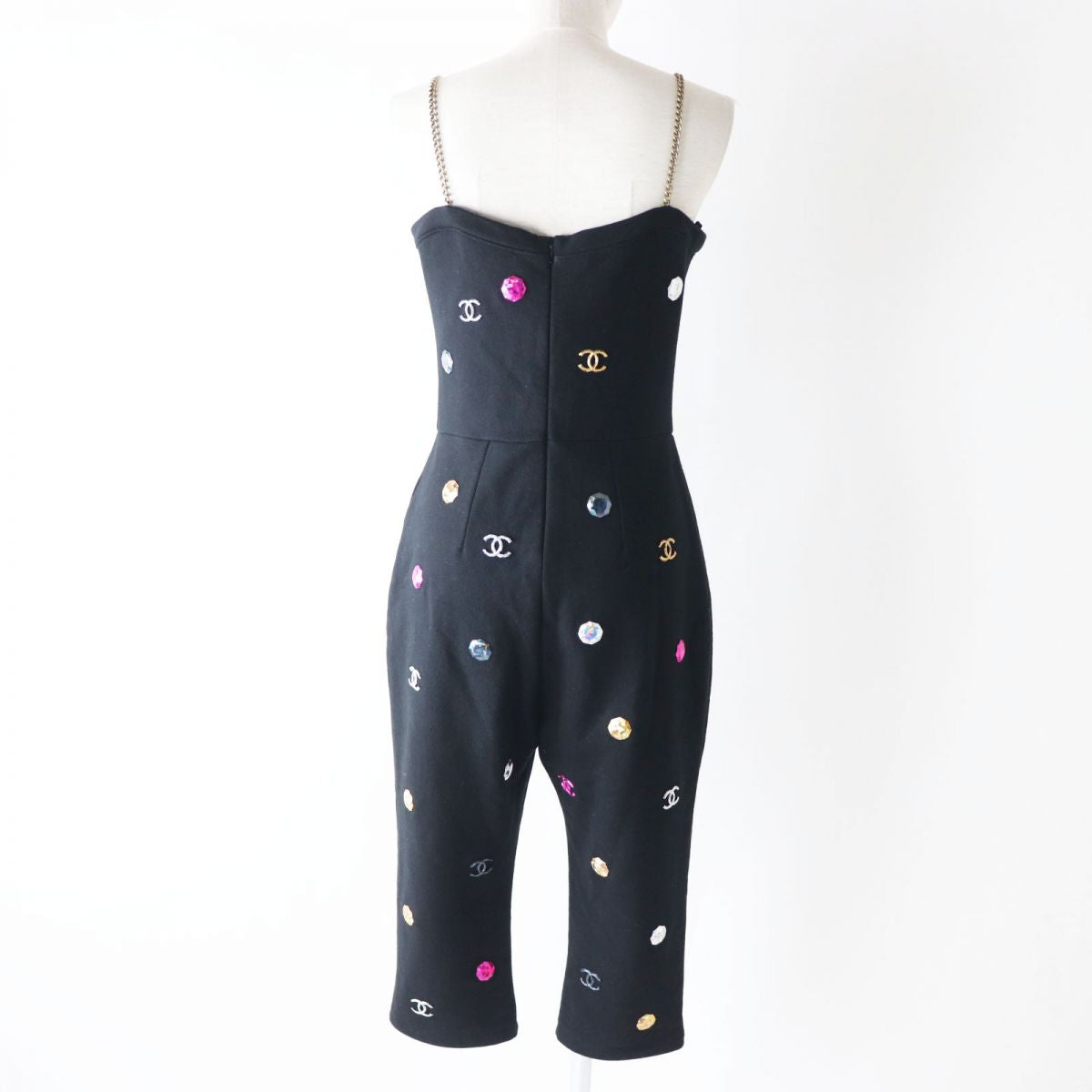 Chanel Coco Mark Rhinestone Jumpsuit Bag