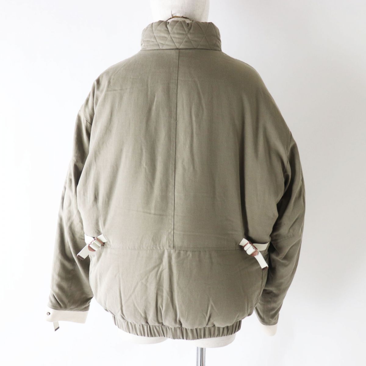 Louis Vuitton Military jacket Lyocell Earth tones White Apparel