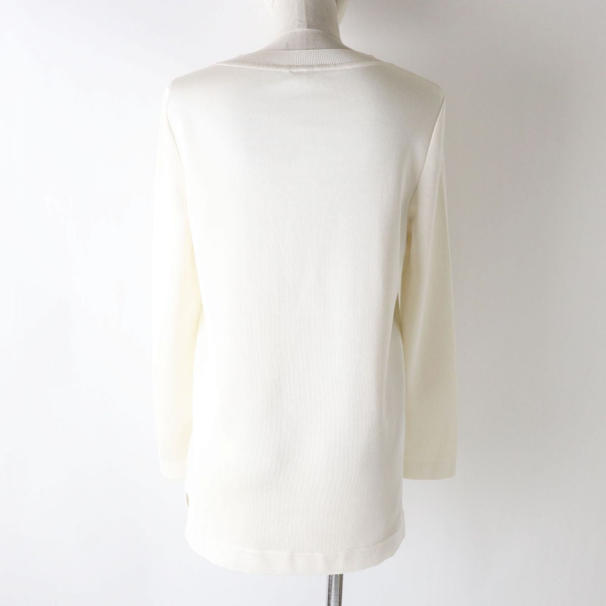 Knit Main: Silk, Part: , Part: Polyurethane, Nylon White Travel Bag