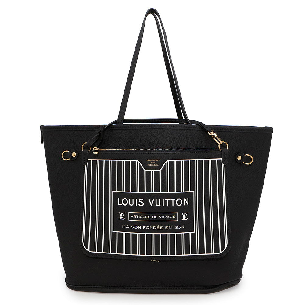 Louis Vuitton Neverfull・Inside Out BrownM11946 PVC Taurillon Tote Bag