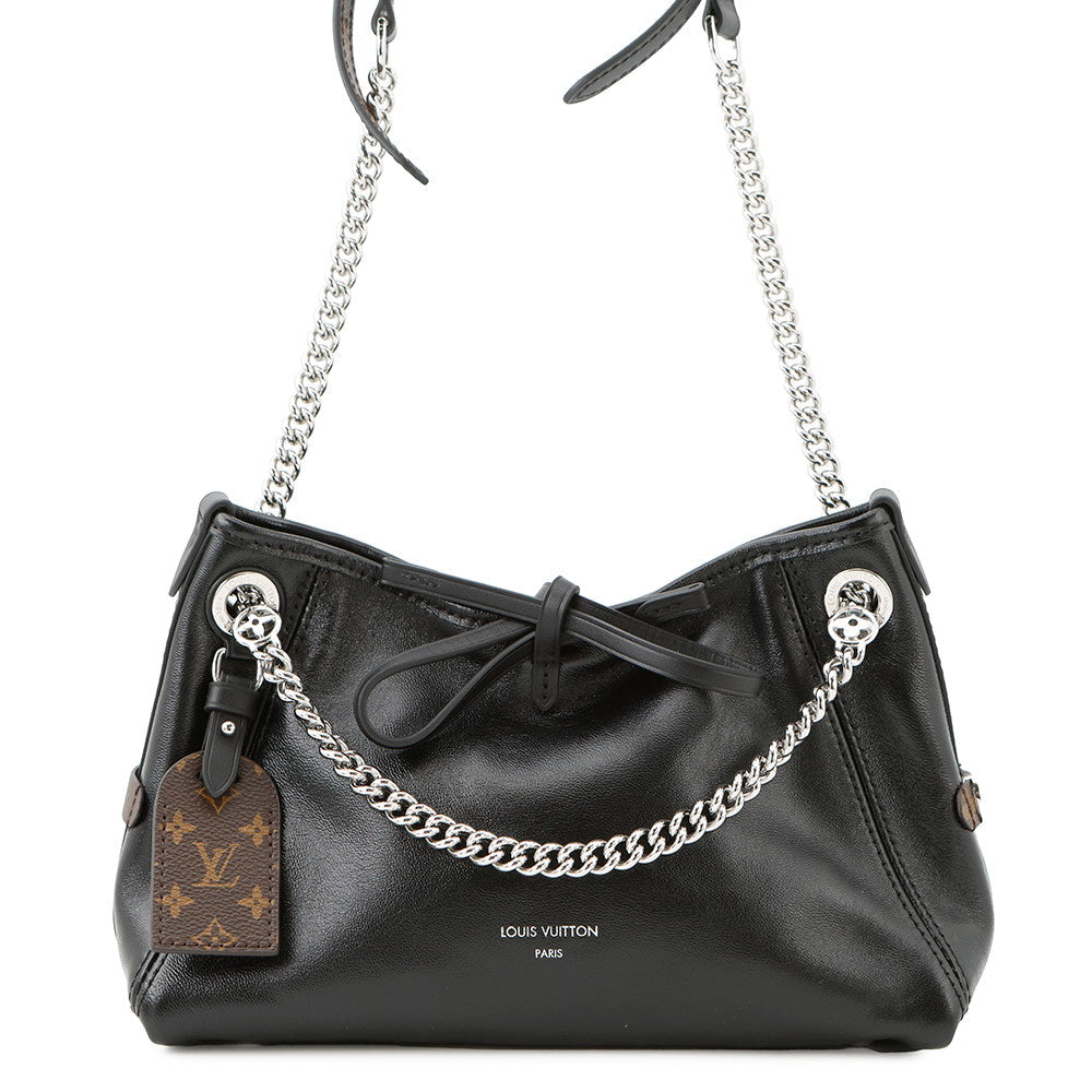 Louis Vuitton Carryall Vibe BlackM12888 Lambskin Handbag