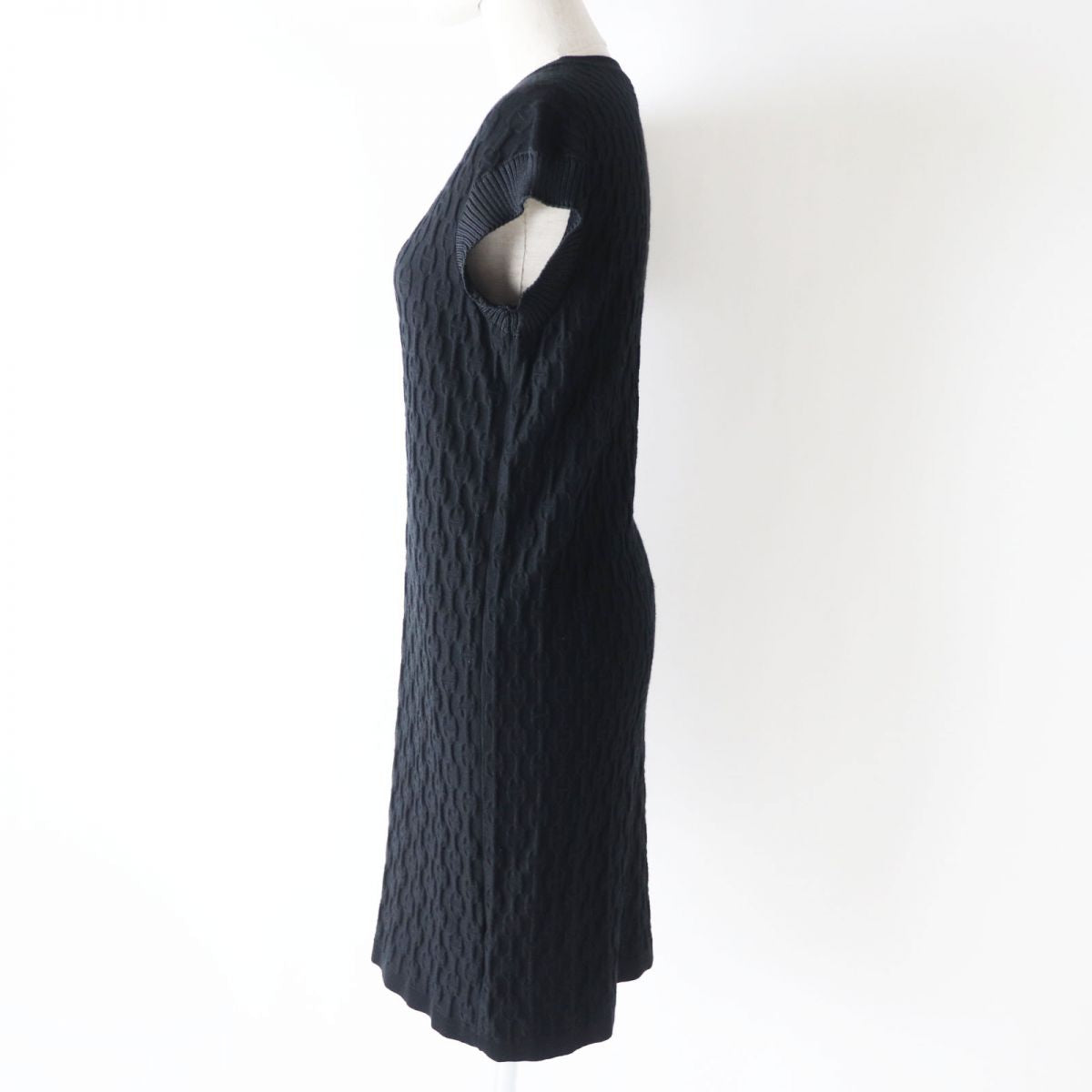 Knit Main: Silk, Main: Cashmere, Main: , Nylon Black Travel Bag