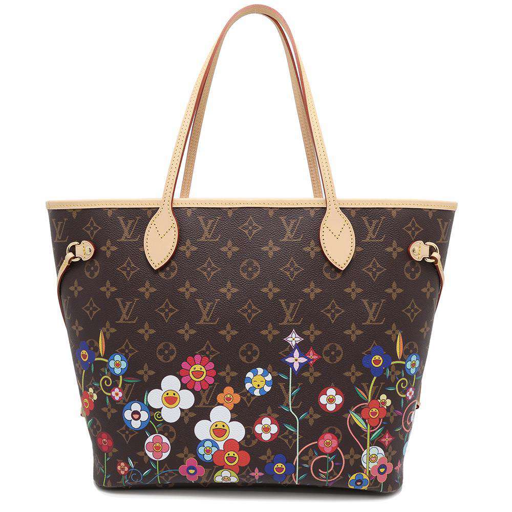 Louis Vuitton × TM Neverfull Pink10125052 Size Monogram Tote Bag