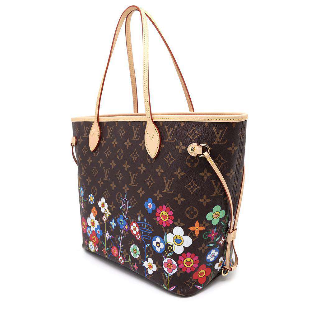 Louis Vuitton × TM Neverfull Pink10125052 Size Monogram Tote Bag