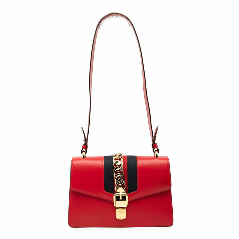 Gucci Sylvie Shoulder Bag Leather Bag 10