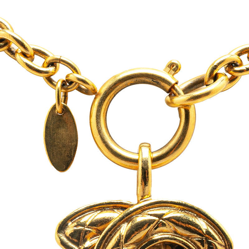 Chanel Matelasse Coco Mark Necklace