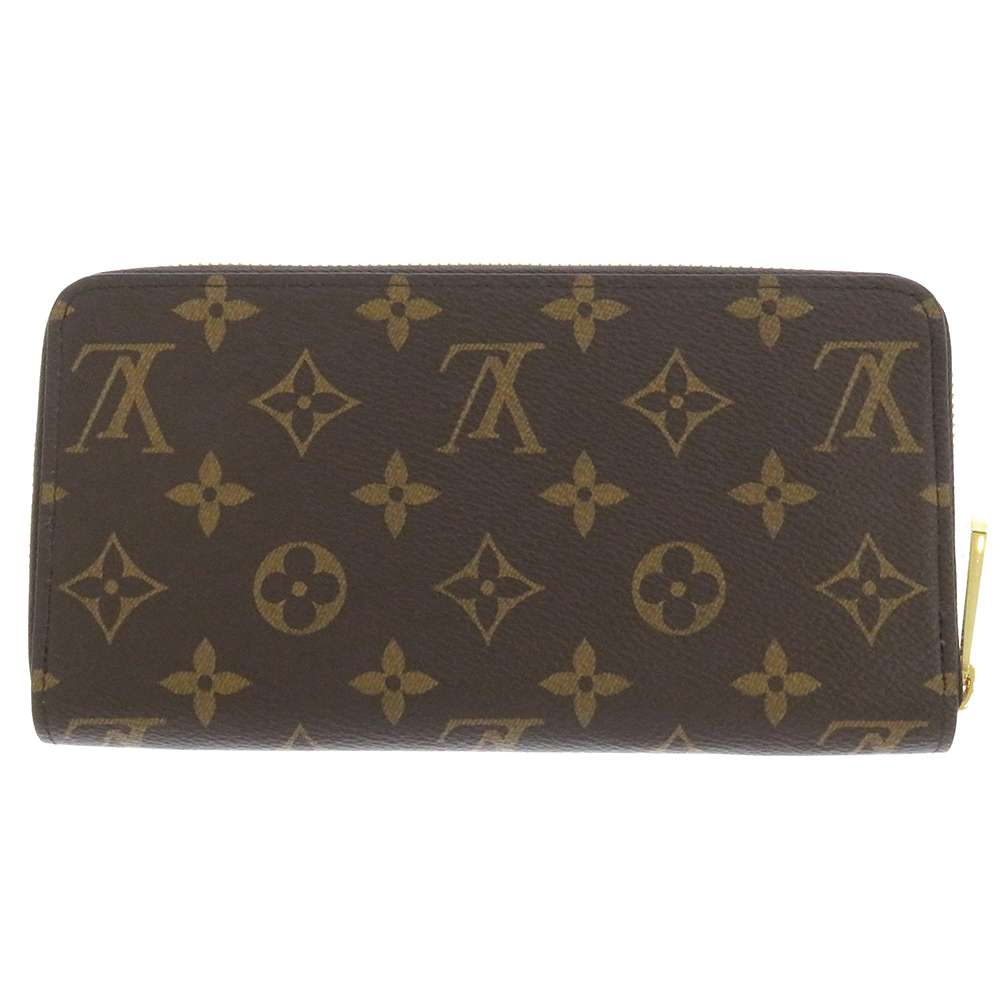 Louis Vuitton Zippy FuchsiaM41895 Monogram Wallet Case 2