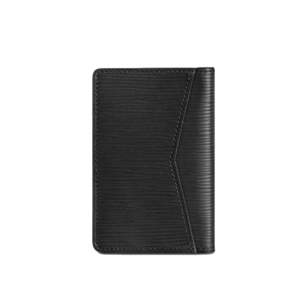 Louis Vuitton name holder M60642 Epi Noir Leather Wallet Case