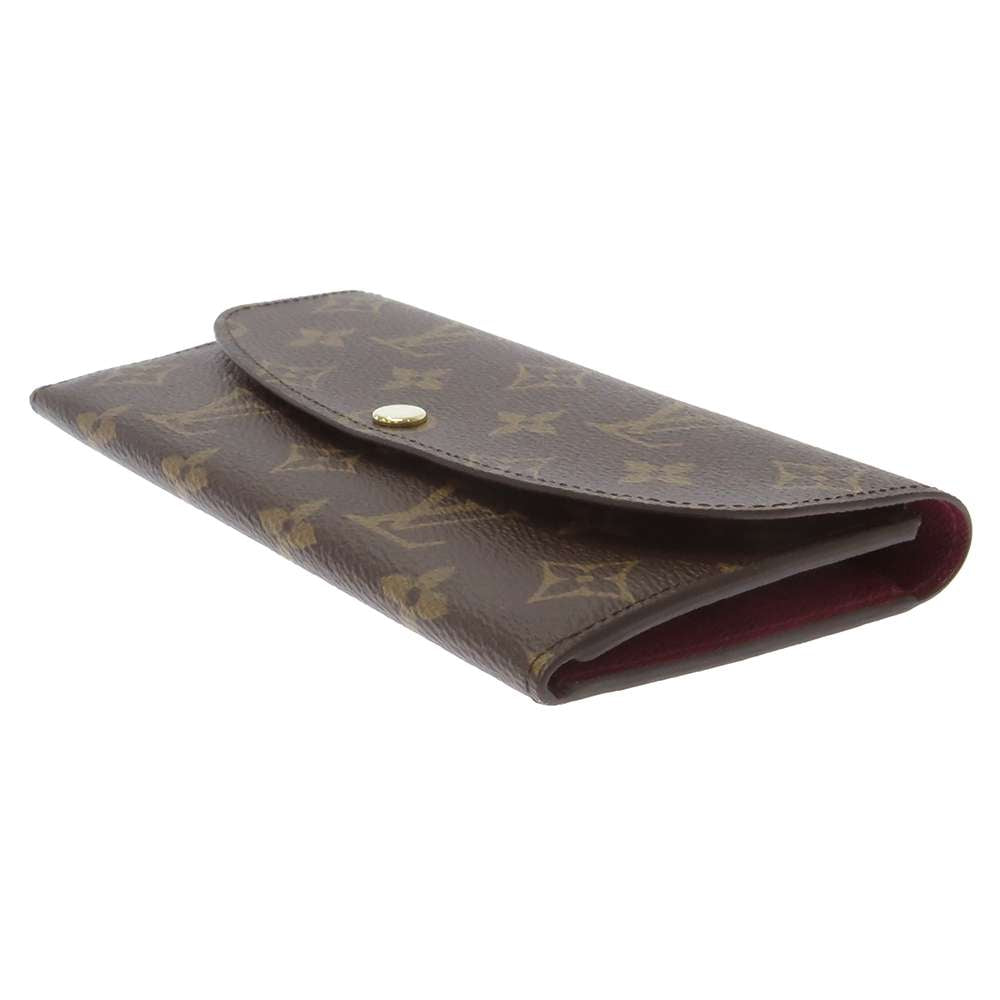 Louis Vuitton Portefeuille Emilie FuchsiaM60697 Monogram Handbag 2