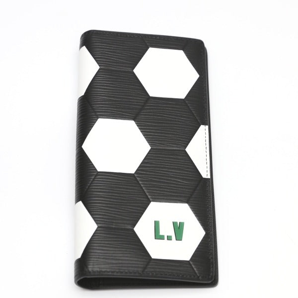 Louis Vuitton Long Purse M63294 Epi Noir Leather Wallet Case M63294 00