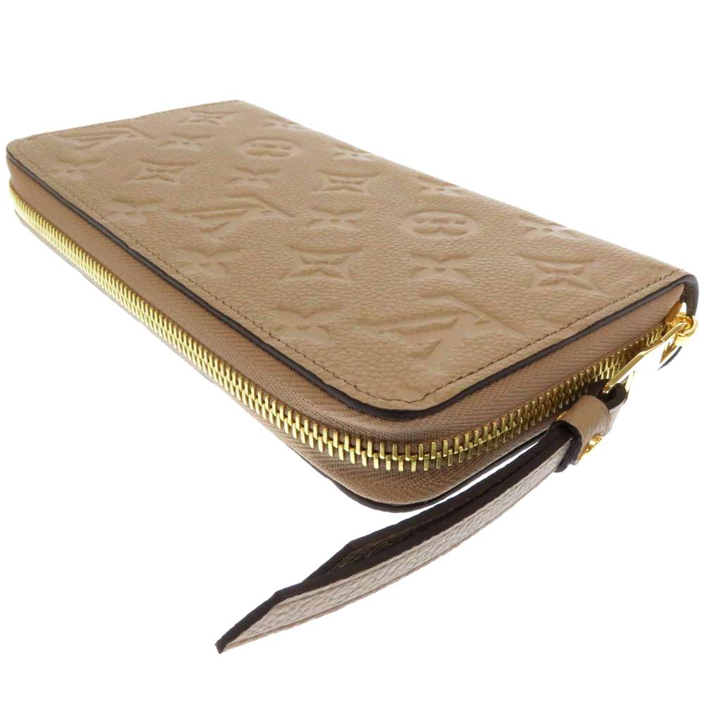 Louis Vuitton Zippy TourterelleM69034 Monogram Empreinte Leather Wallet Case
