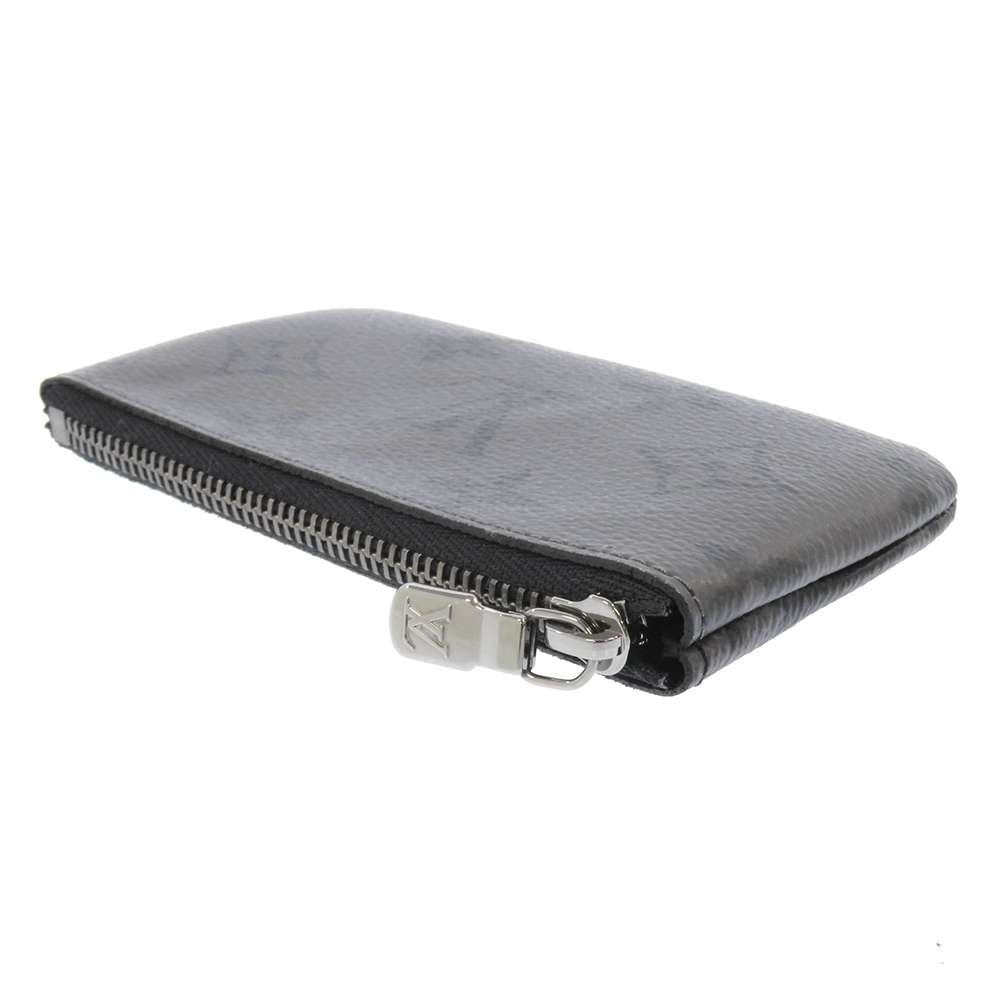 Louis Vuitton Pochette Cles NoirM80905 Eclipse Monogram Wallet Case