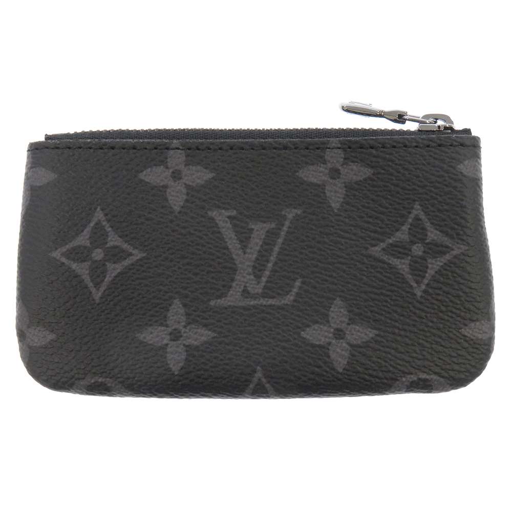 Louis Vuitton Pochette Cles NoirM80905 Eclipse Monogram Wallet Case