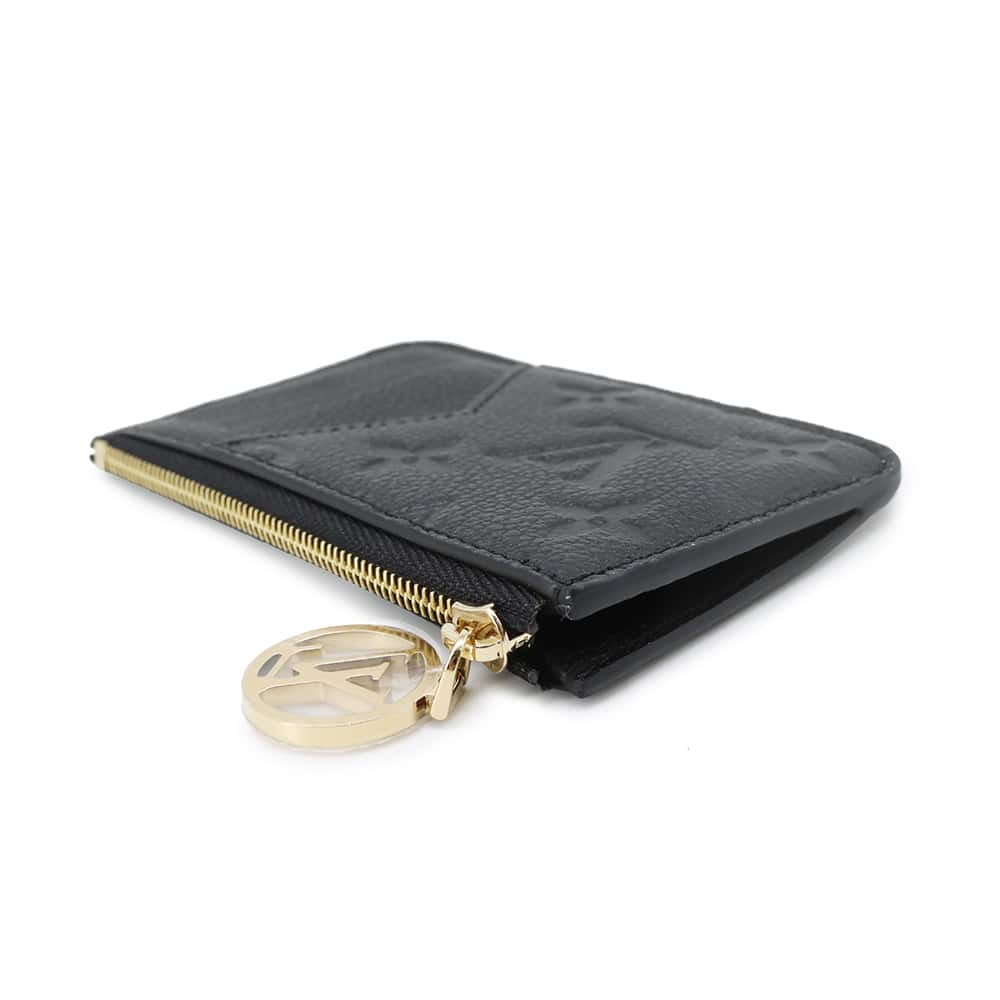 Louis Vuitton Card Porto Cult Romy NoirM81883 Monogram Empreinte Leather Wallet Case 2