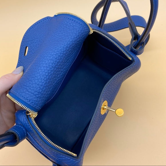 Hermes Luxury Lindy Handbag Mini Travel Bag