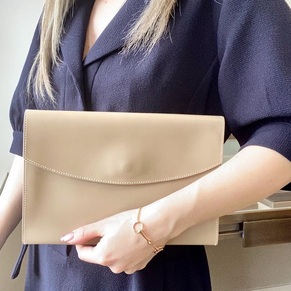 Hermes Luxury Clutch Handbag Leather Clutch Bag
