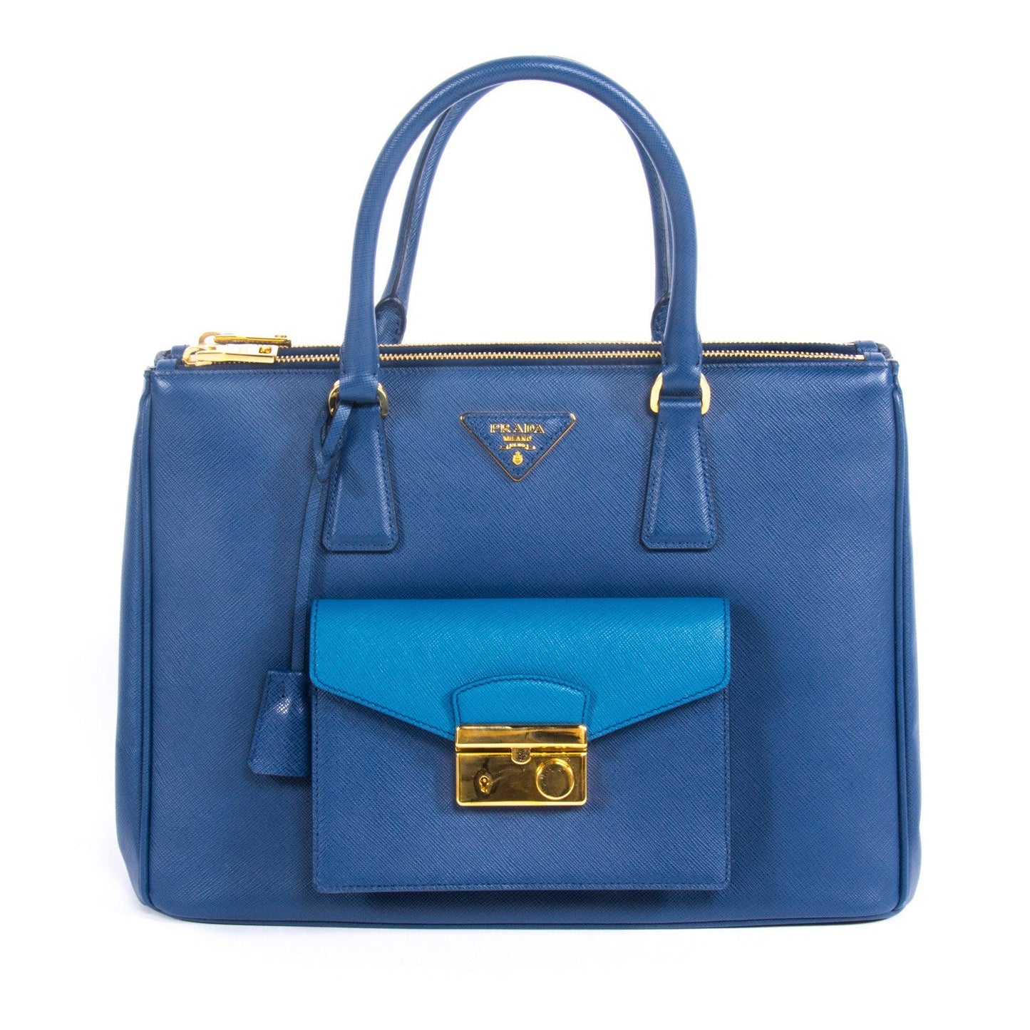 Prada Lux Tote Cargo Saffiano Tote Bag