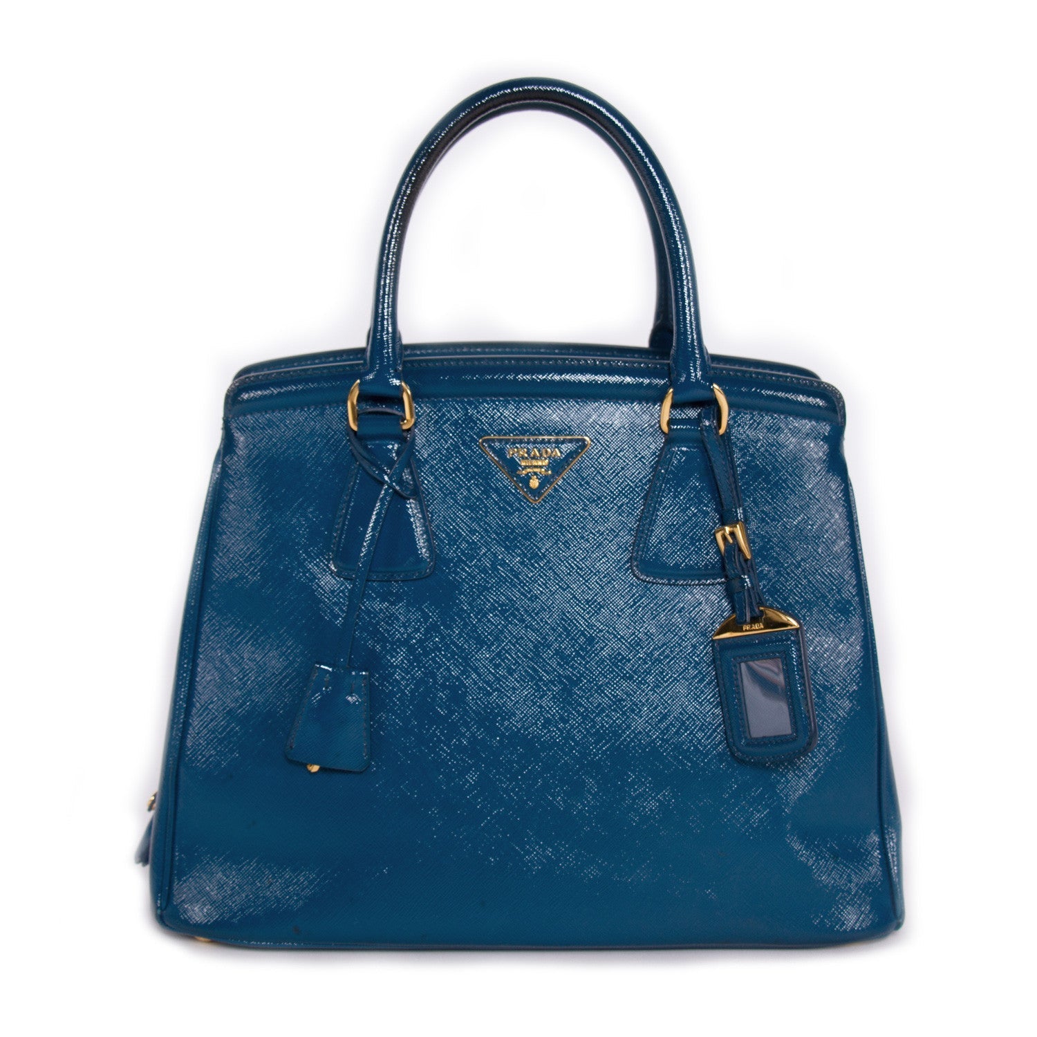 Prada Vernice Tote Saffiano Tote Bag