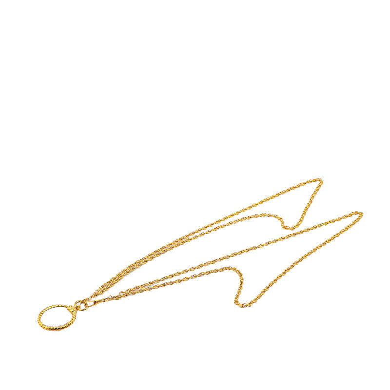 Chanel Coco Mark Loupe Necklace