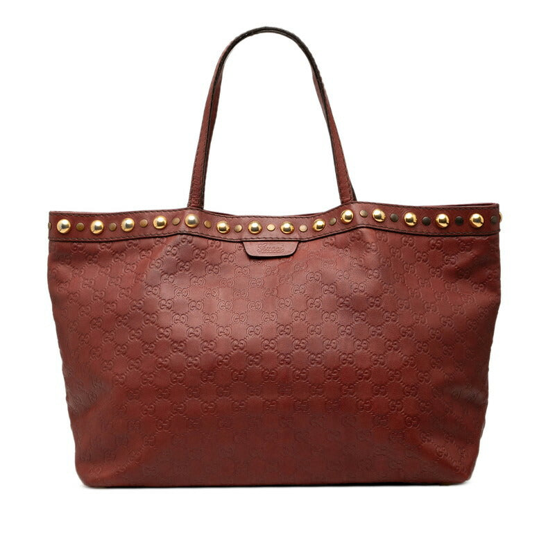 Gucci ssima Tote Bag Leather Bag 5