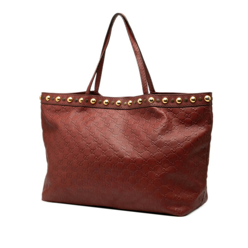 Gucci ssima Tote Bag Leather Bag 5