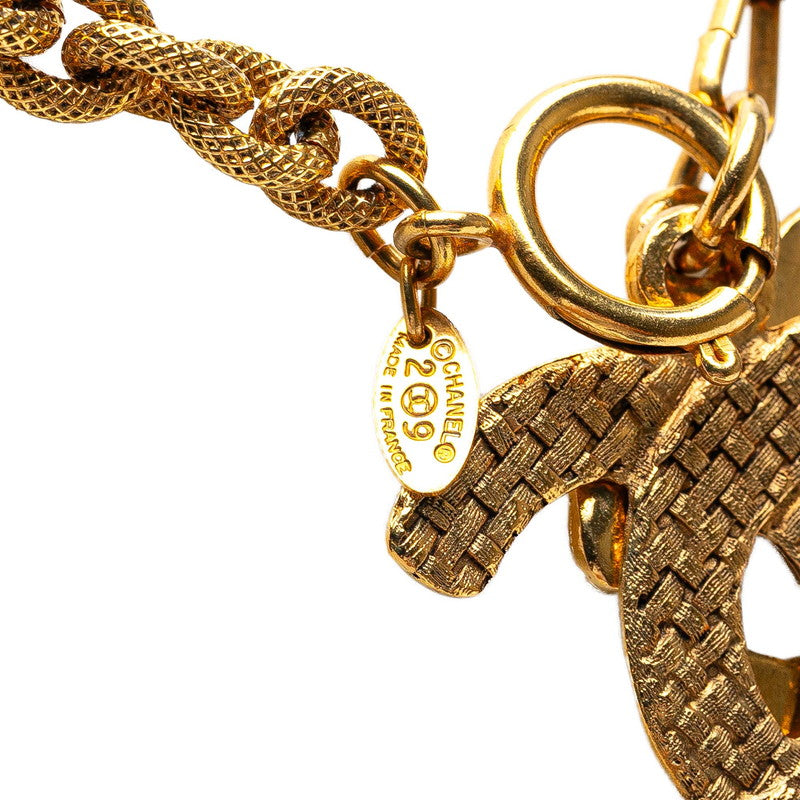 Chanel Coco Mark Braided Necklace