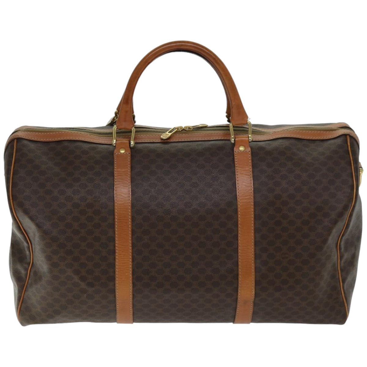 Luxury Macadam Boston Bag Pvc Way Mr Canvas Brown Travel Bag