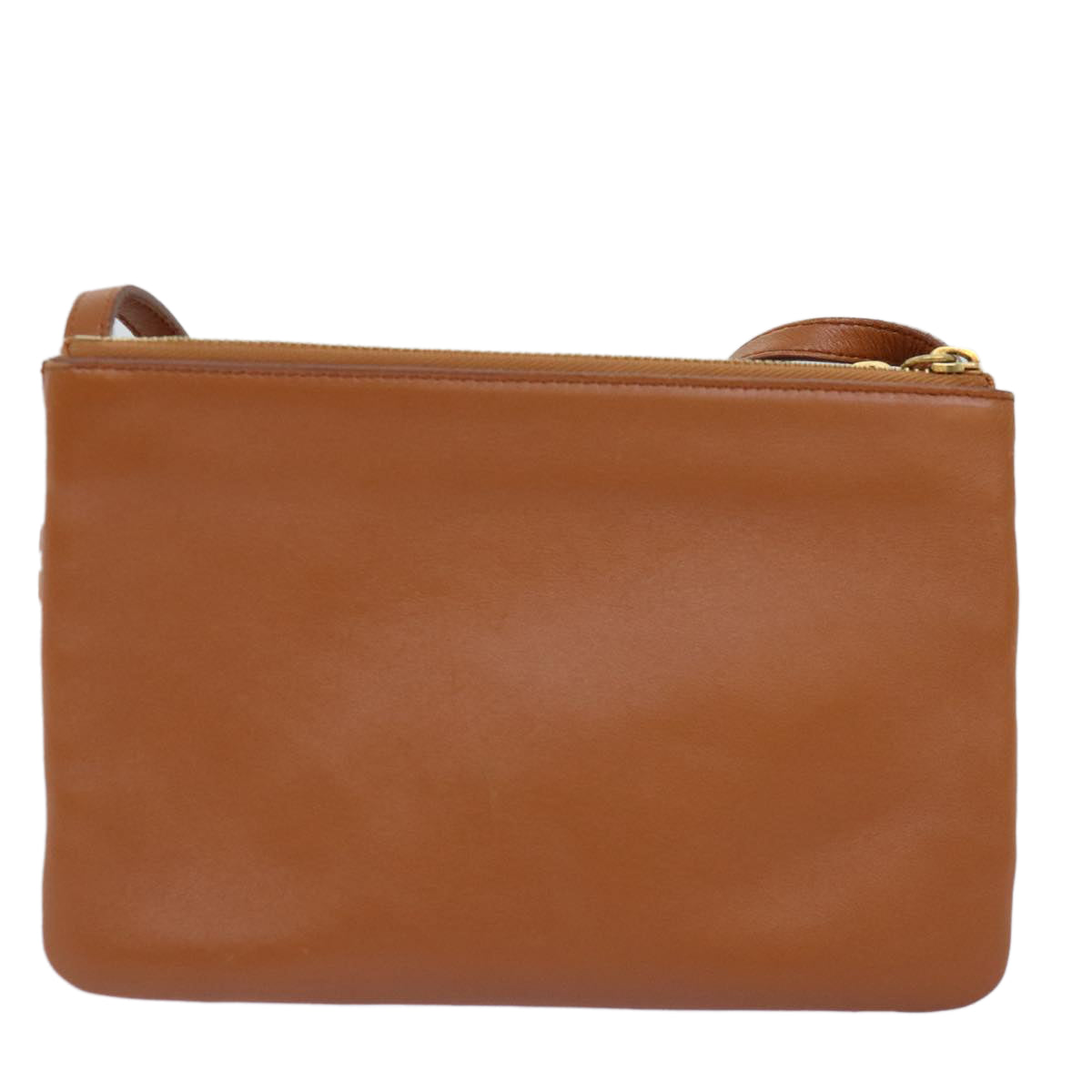 Luxury Trio Shoulder Bag Mr Leather Brown