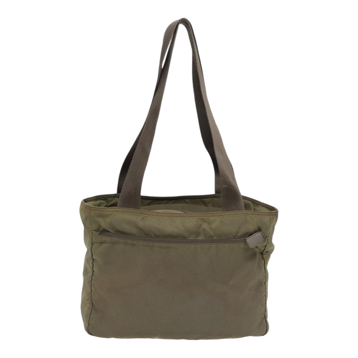 Prada Tote Bag Khaki Auth Nylon Khaki Auth Mr430