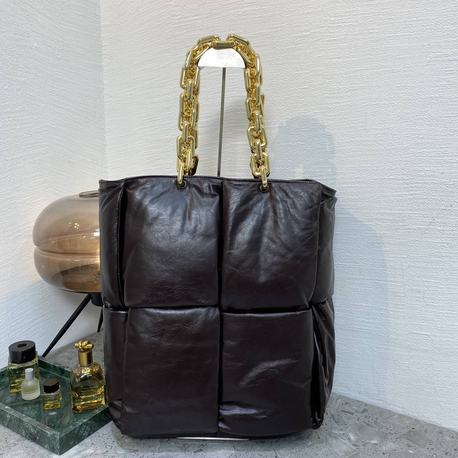 Top Quality Handle Bag For Women Bags Brown Travel Bag