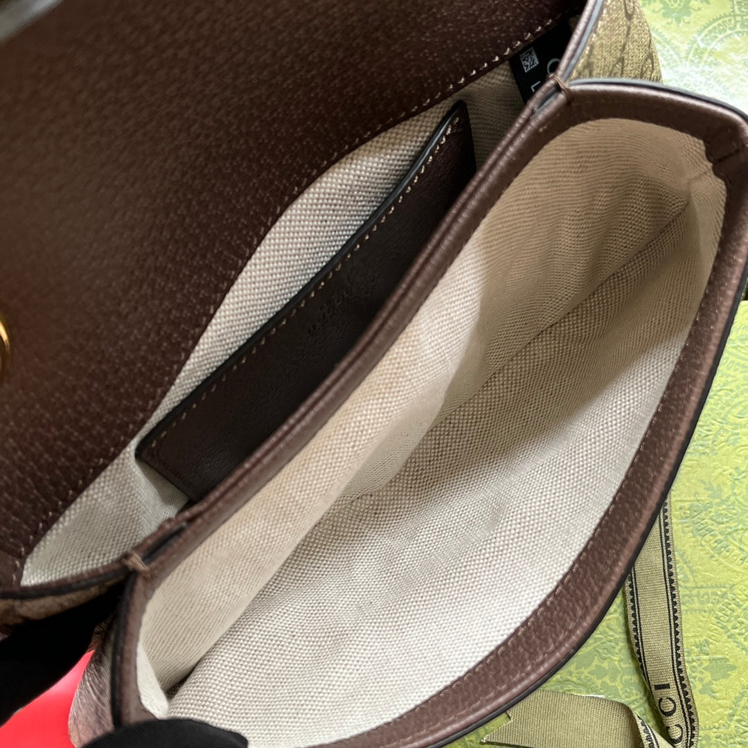 gg Blondie , ’s 8.7in Brown Beige Mini Bag