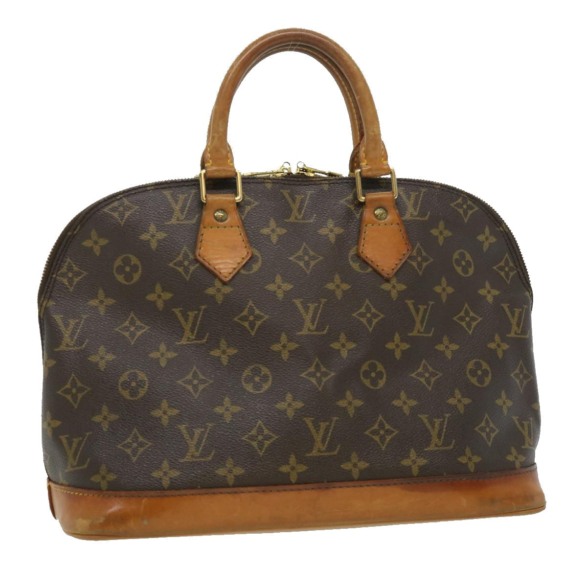 LOUIS VUITTON Monogram Alma Hand Bag M51130 LV 34742