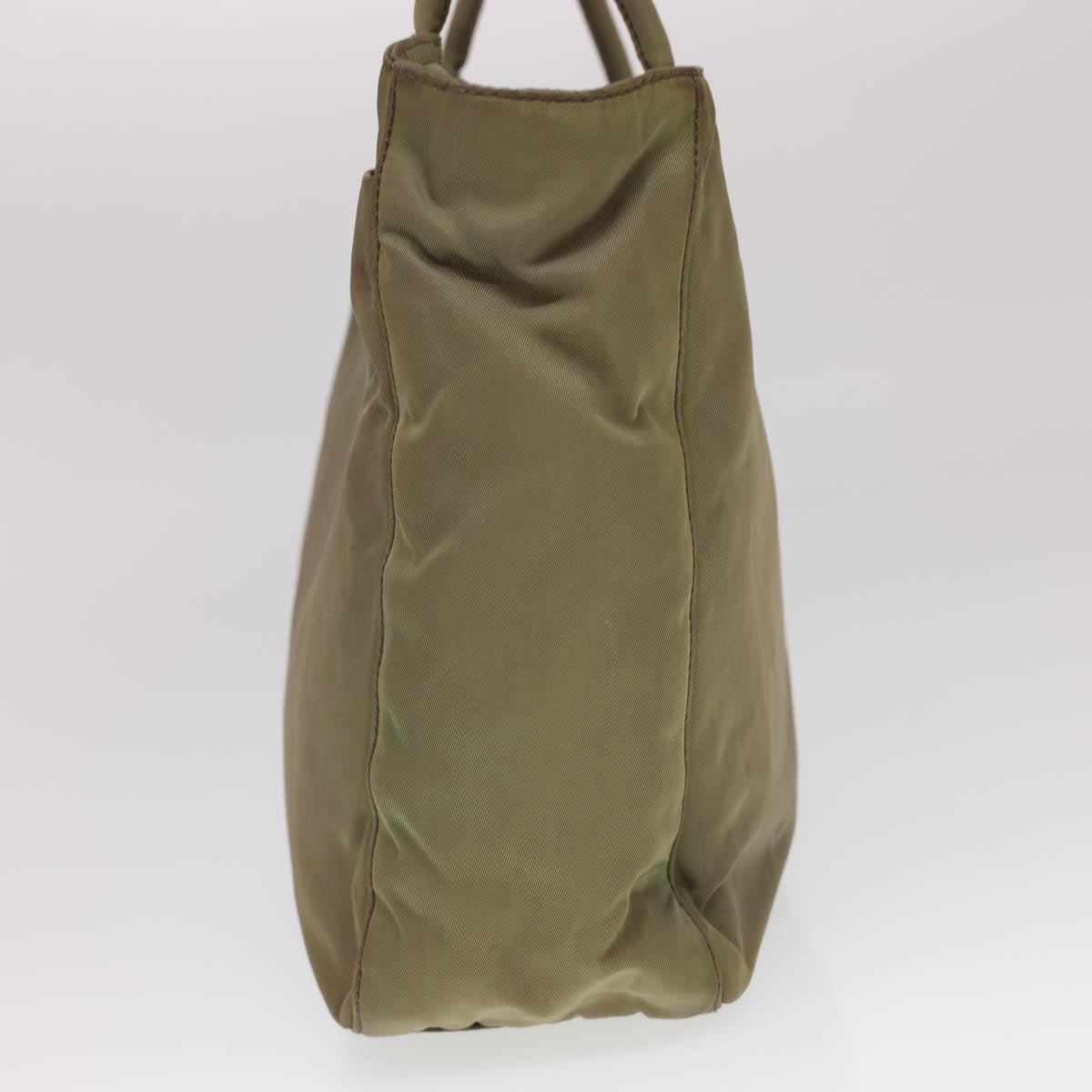 Prada Shoulder Bag Khaki Nylon Nylon Khaki Ny224