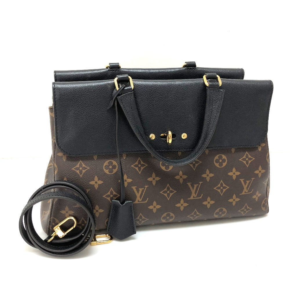 Louis Vuitton M41737 Venus Monogram Canvas Black Handbag