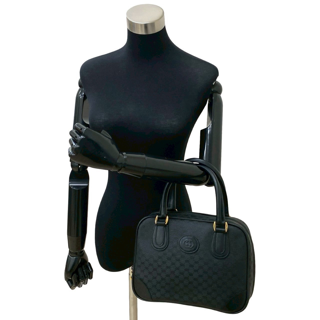 Gucci Micro Handbag Leather Travel Bag