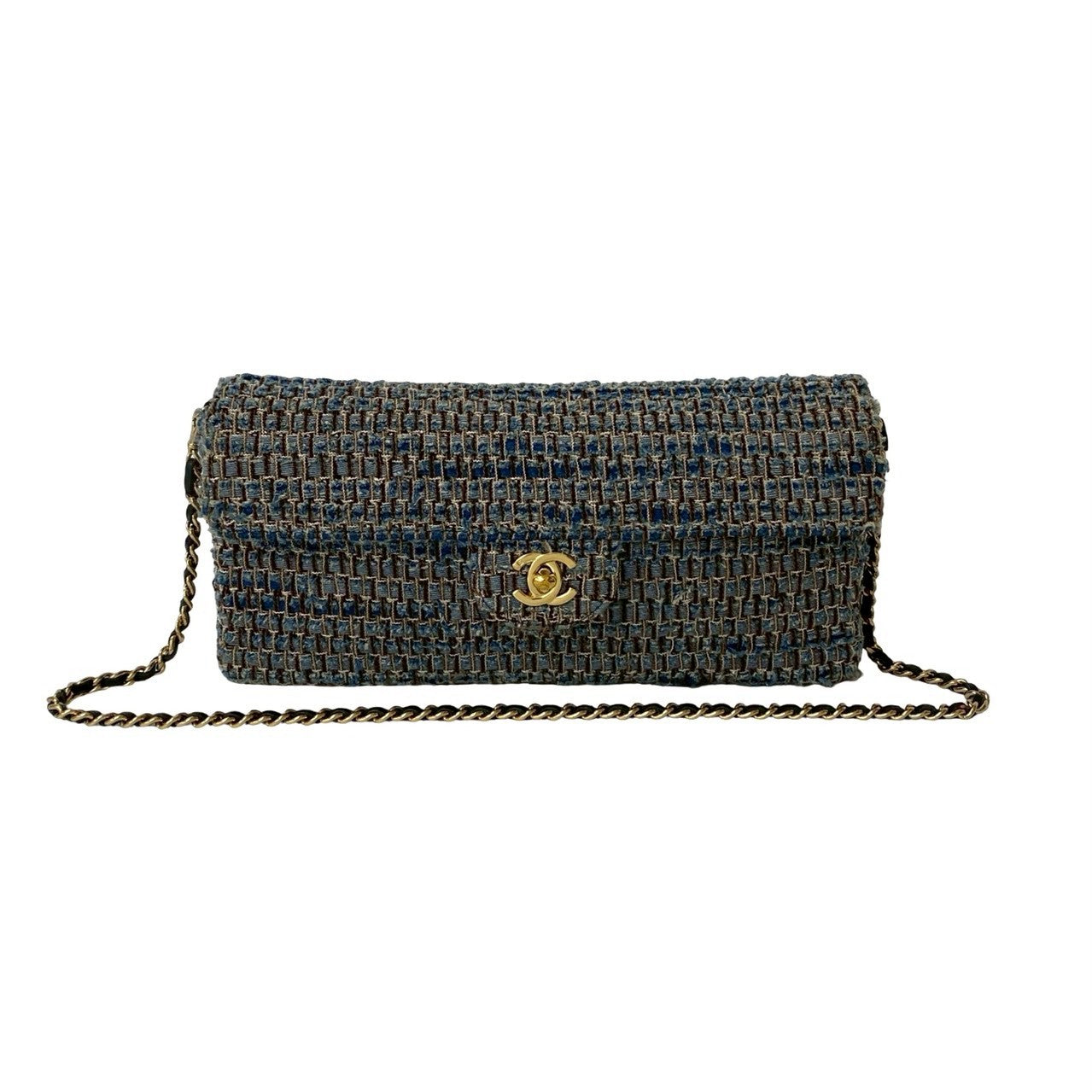Chanel Coco Mark Tweed Shoulder Bag