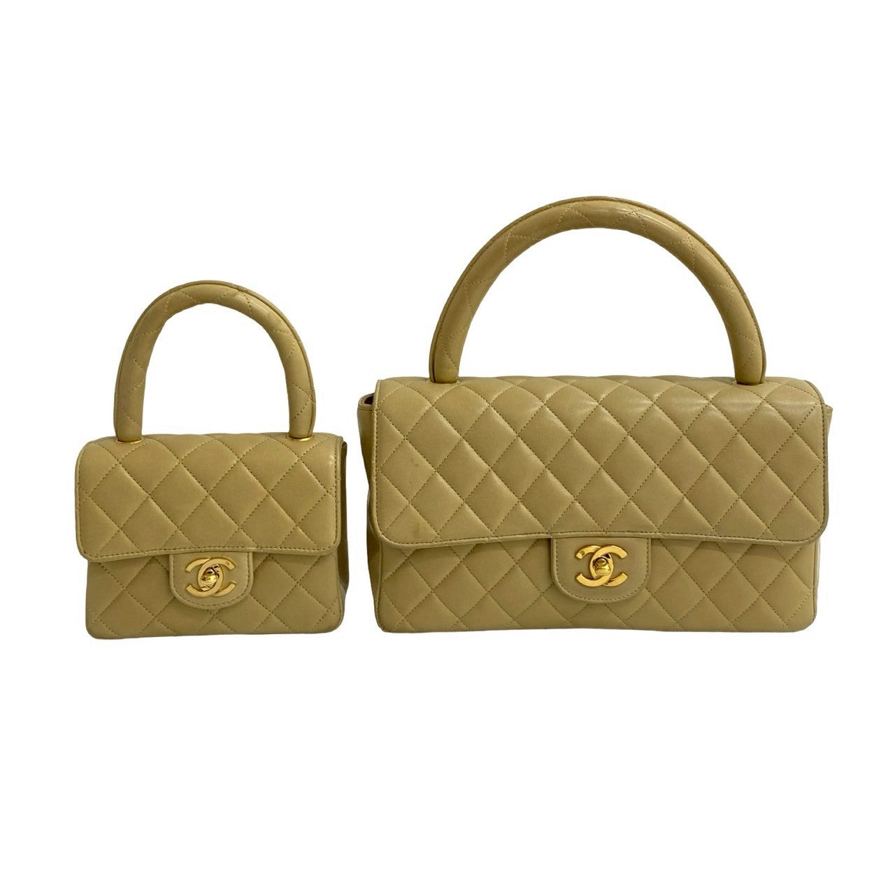 Chanel Matelassé Lambskin 2Way Handbag