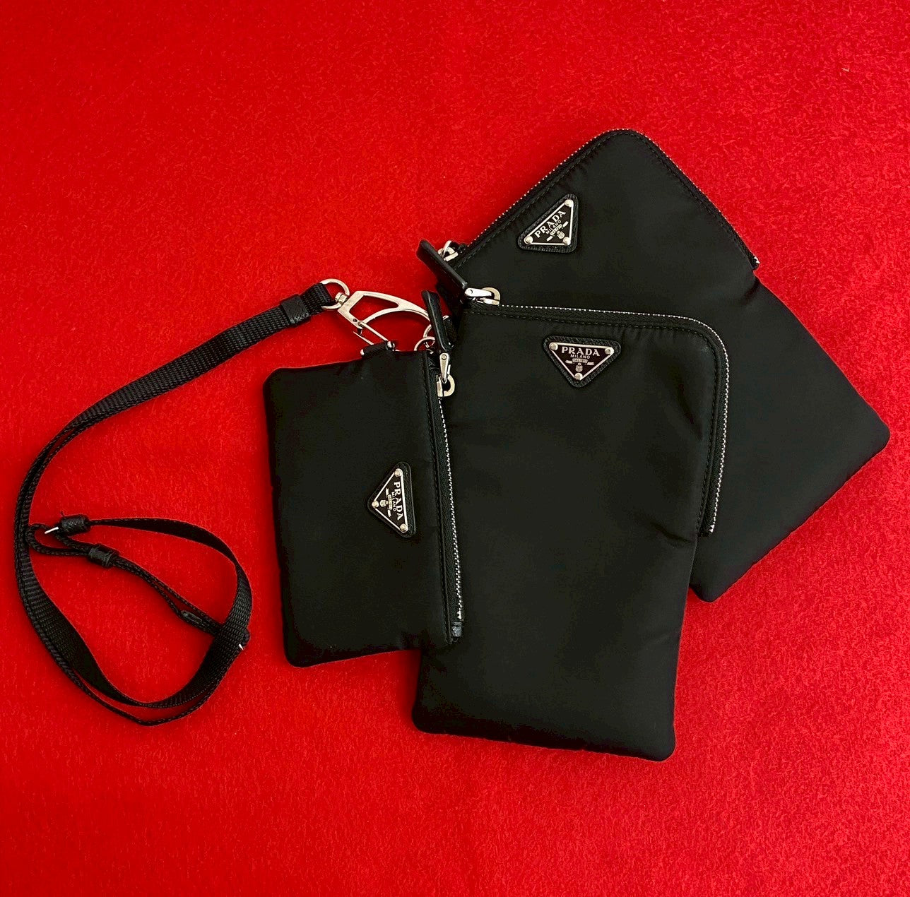 Prada Re Shoulder Bag Nylon Nylon Shoulder Bag