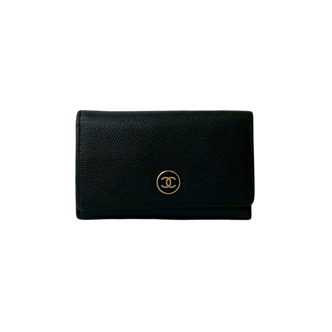 Chanel Coco Mark Leather Key Case