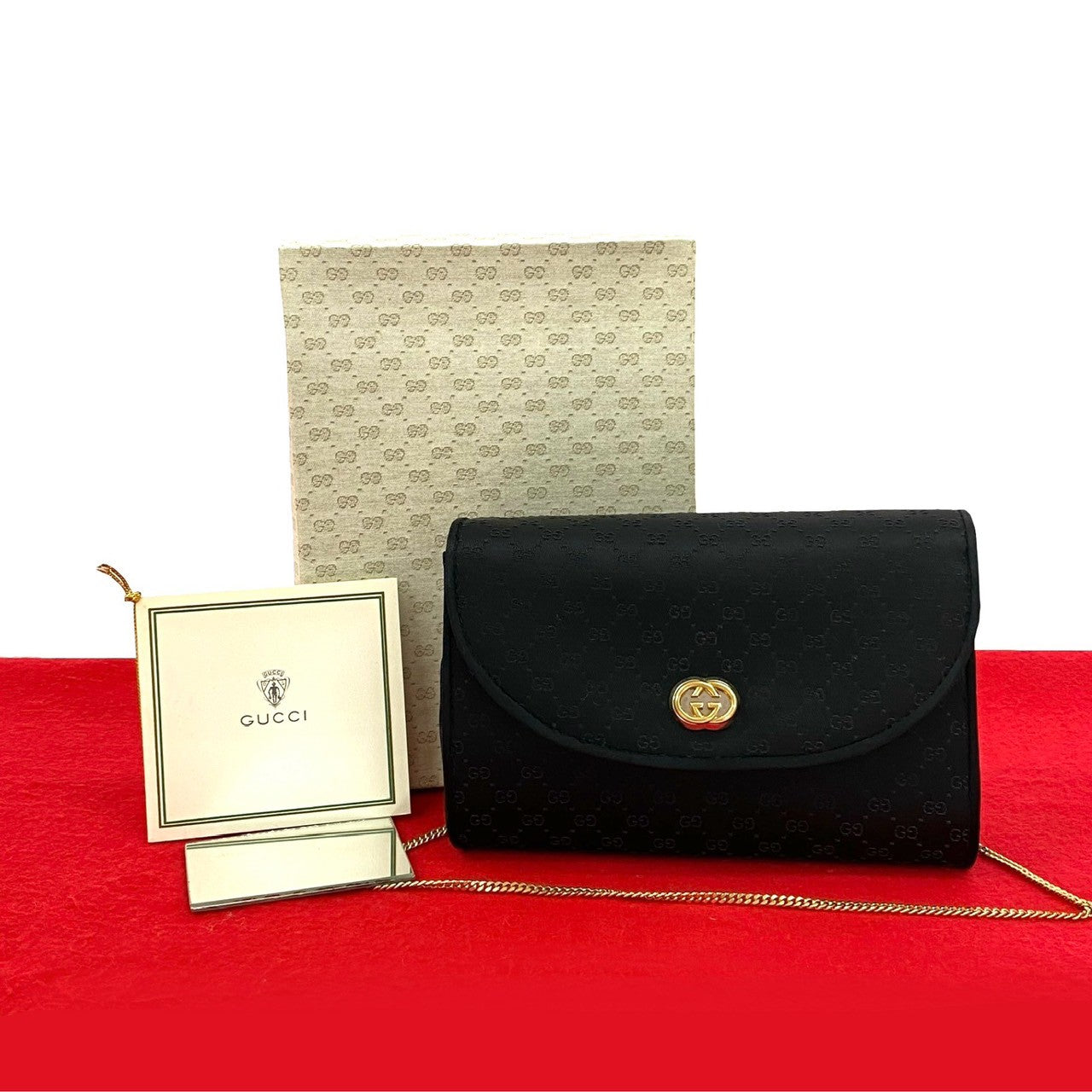 Gucci Micro Shoulder Bag Satin