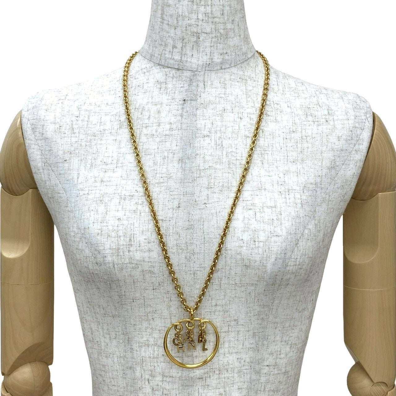 Chanel Logo Necklace