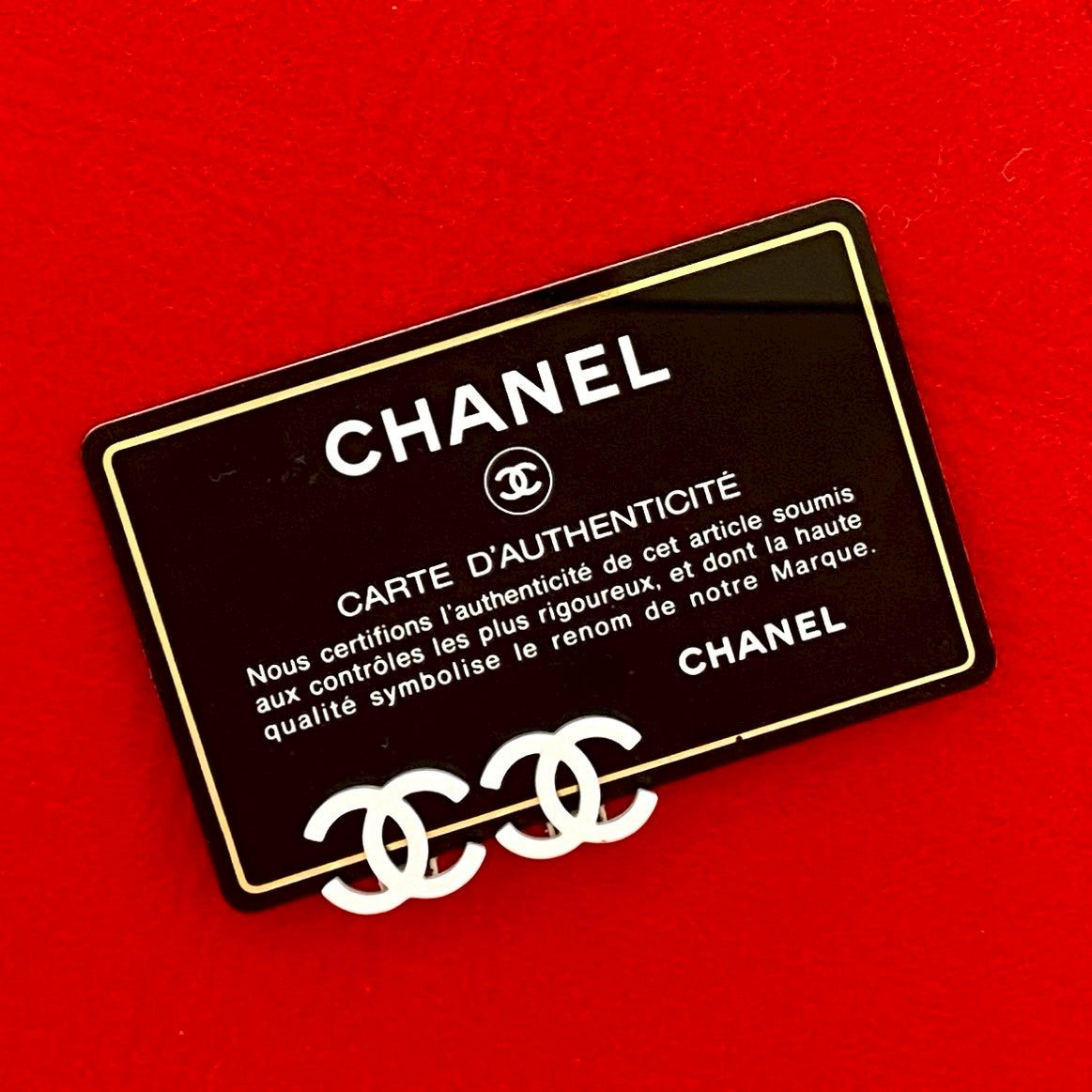Chanel Coco Mark Earrings