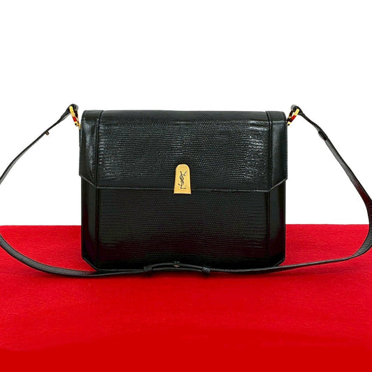 YSL Saint Laurent Yves Shoulder Bag Leather Shoulder Bag 12