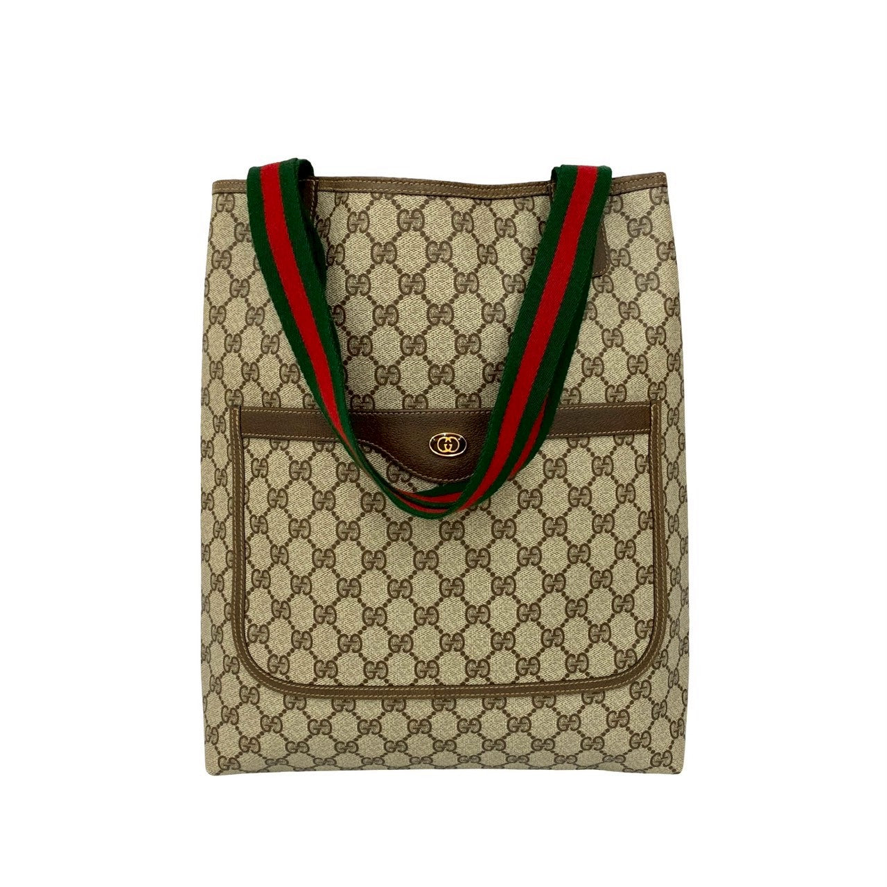 Gucci Old Pvc 2Way Tote Bag Logo