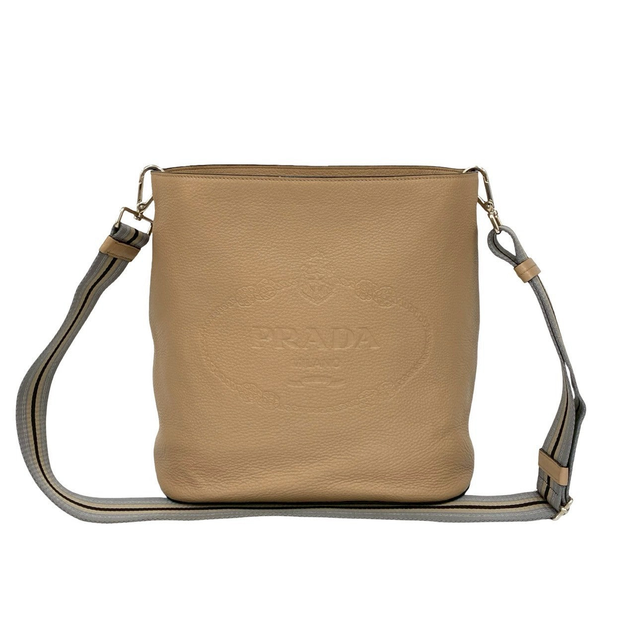 Prada Phenix Shoulder Bag Leather Vitello