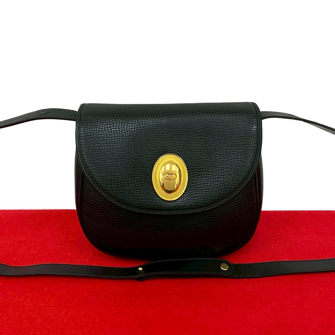 Dior Christian Shoulder Bag Leather
