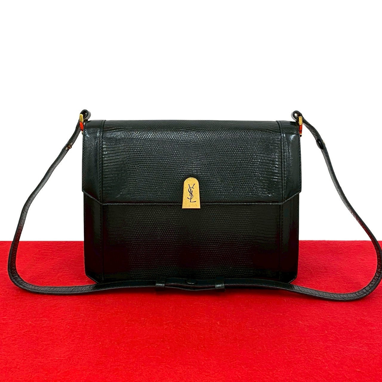 YSL Saint Laurent Yves Shoulder Bag Leather Shoulder Bag 2