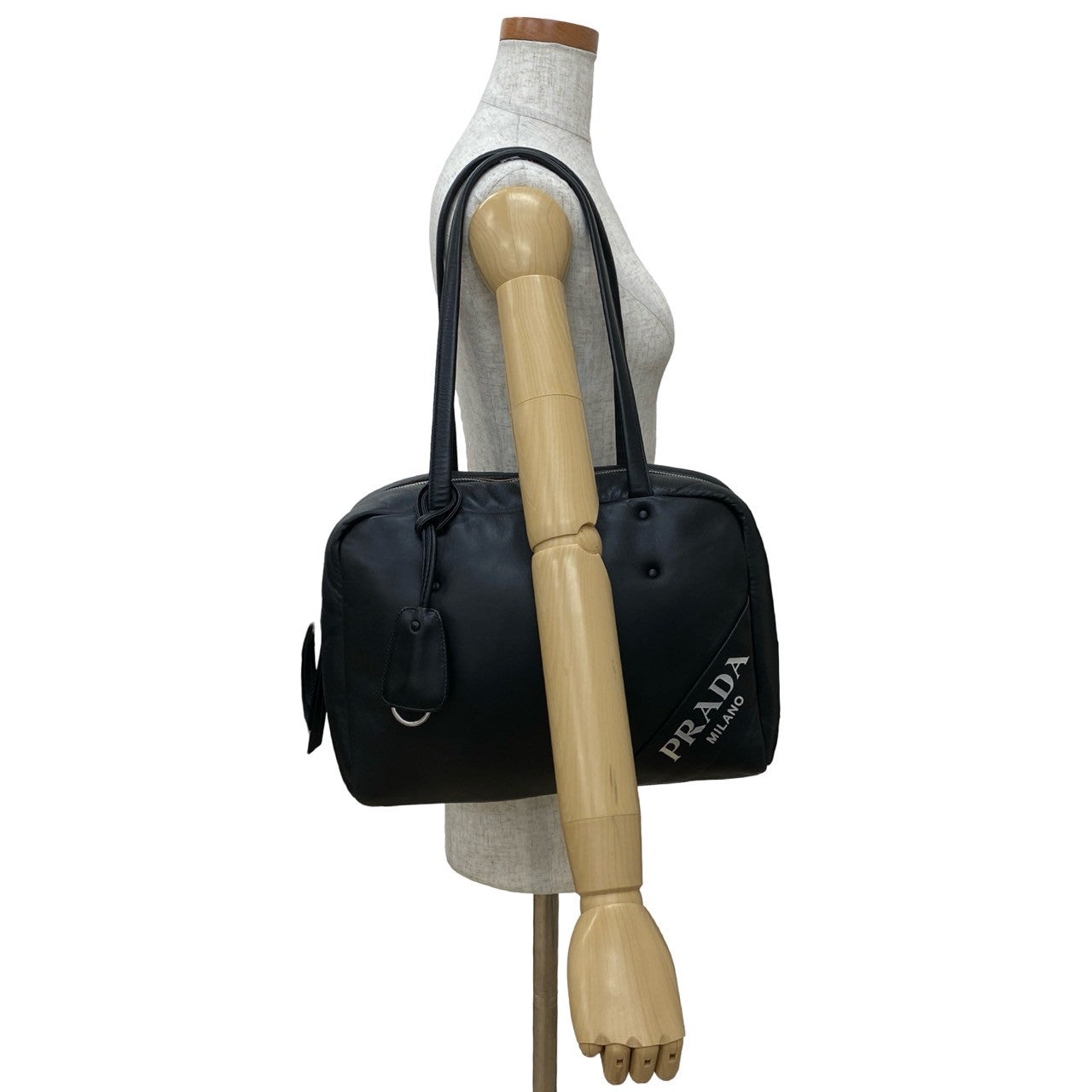 Prada 2Way Tote Bag Leather